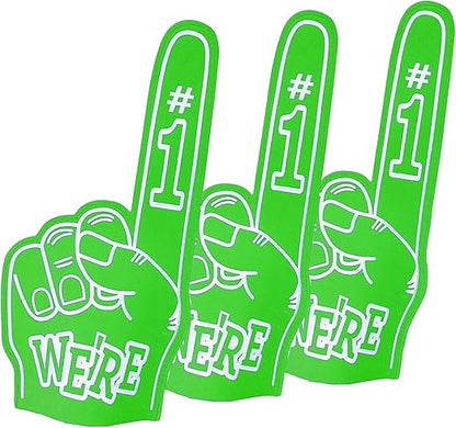 Giant Foam Fingers, We're Number 1