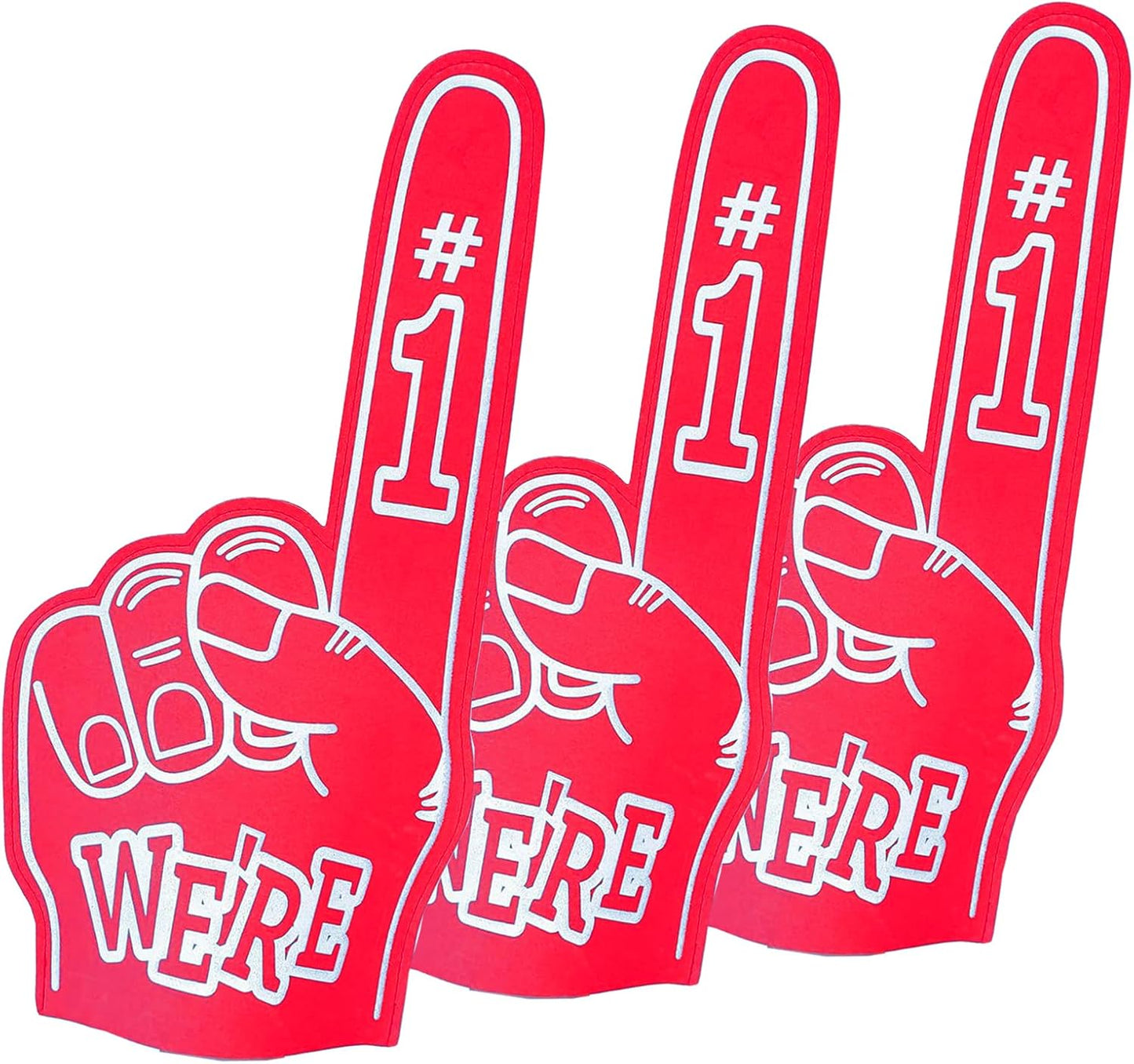 Giant Foam Fingers, We're Number 1