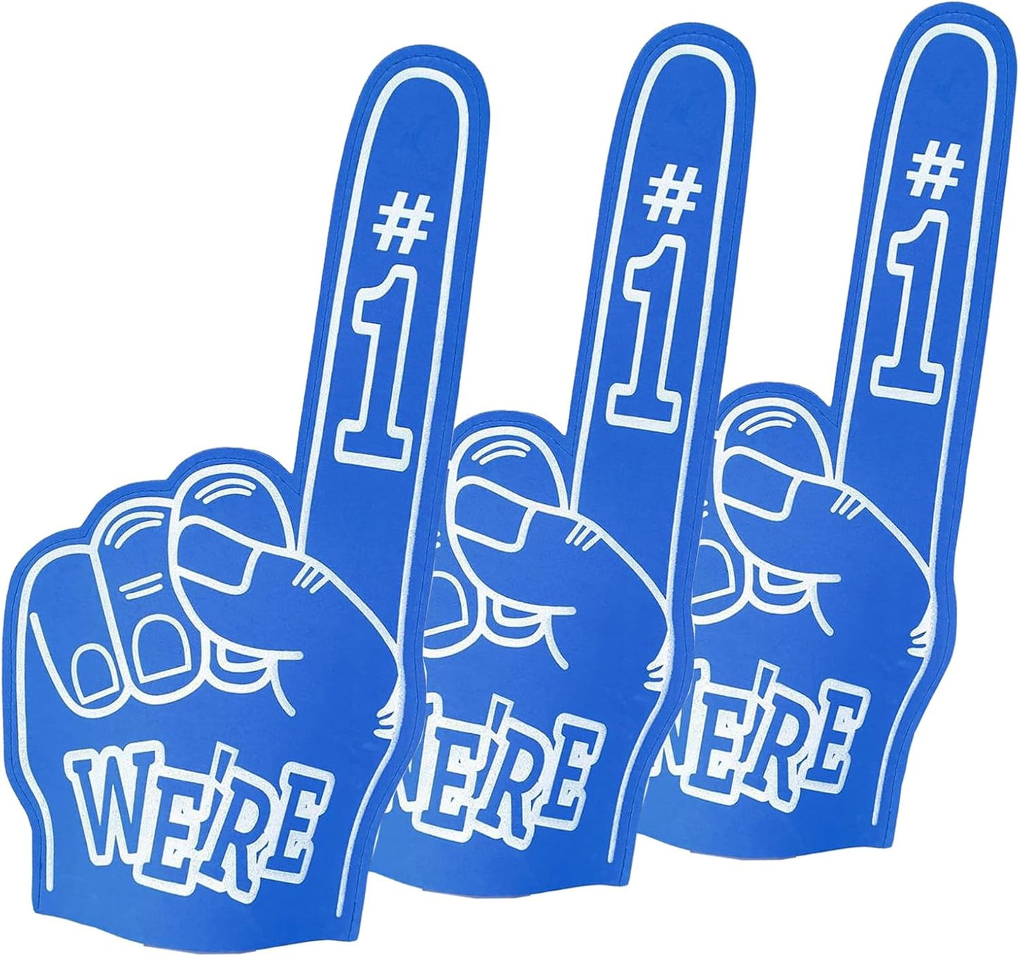 Giant Foam Fingers, We're Number 1