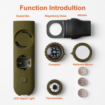 7-in-1 Safety Whistle sets